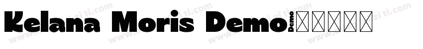 Kelana Moris Demo字体转换